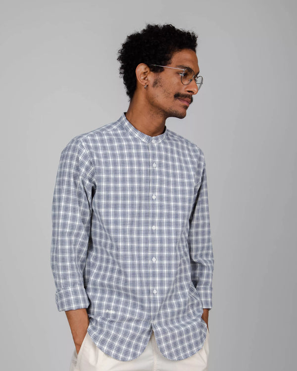 Brava fabrics Camisa Mao Check White
