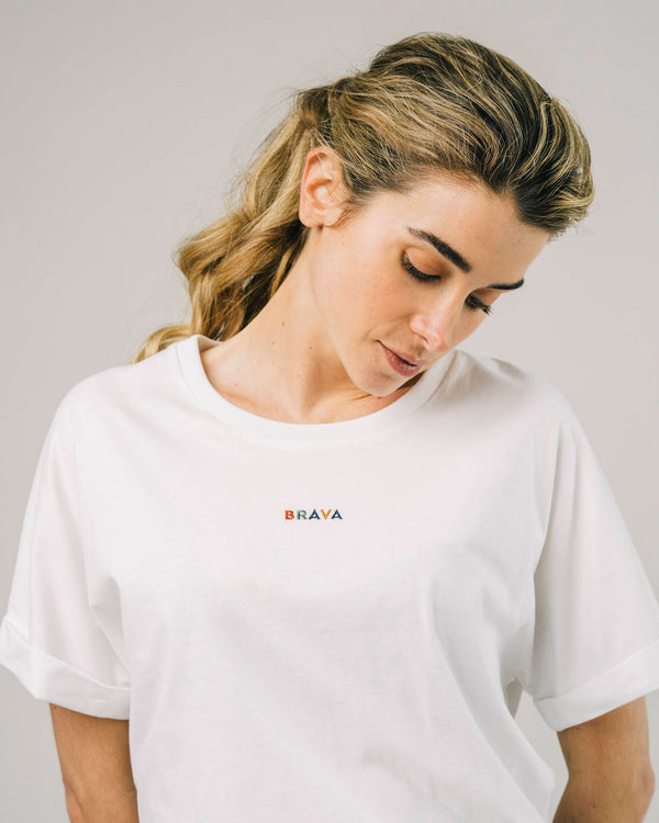 Brava Fabrics Camiseta Brava Logo White