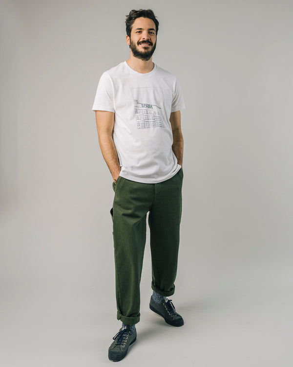 Brava Fabrics Camiseta District White