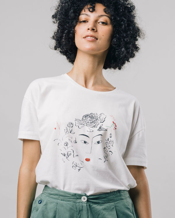 Brava Fabrics Camiseta Flower Face
