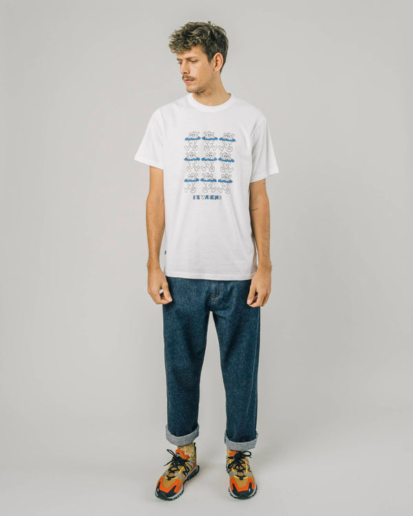 Brava Fabrics Camiseta Ice Party White