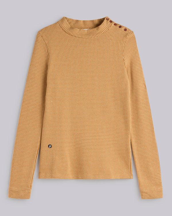 Brava Fabrics Camiseta Jacquard Perkins Pumpkin