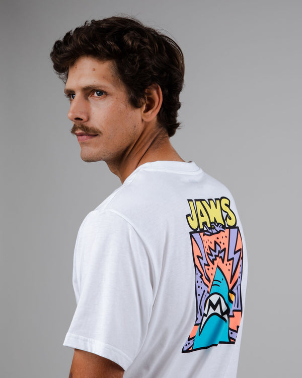 Brava fabrics Camiseta Jaws Blanca
