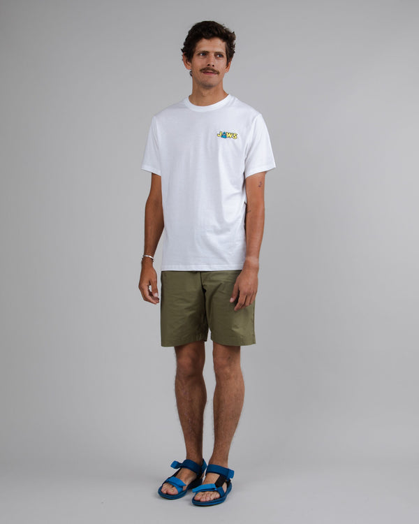 Brava Fabrics Camiseta Jaws Blanca