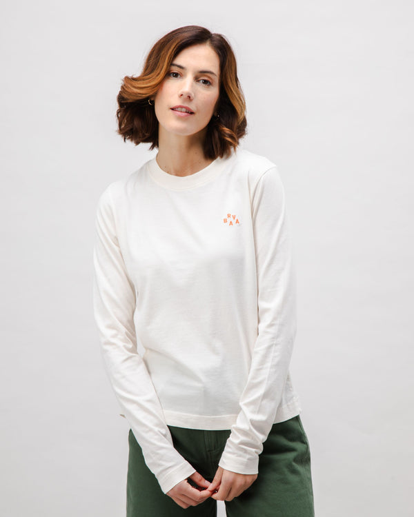 Brava Fabrics Camiseta Manga Larga Slim BRV Ecru