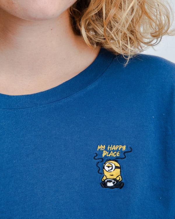 Brava fabrics Camiseta Minions My Happy Place Azul