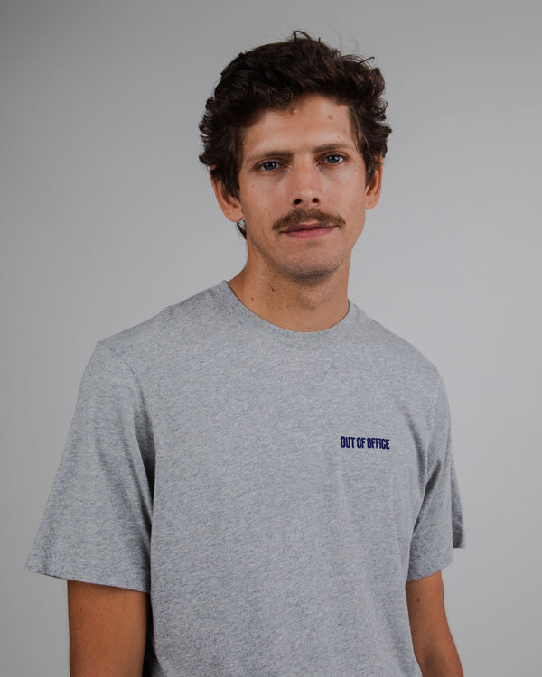 Brava Fabrics Camiseta Out Of Office Gris