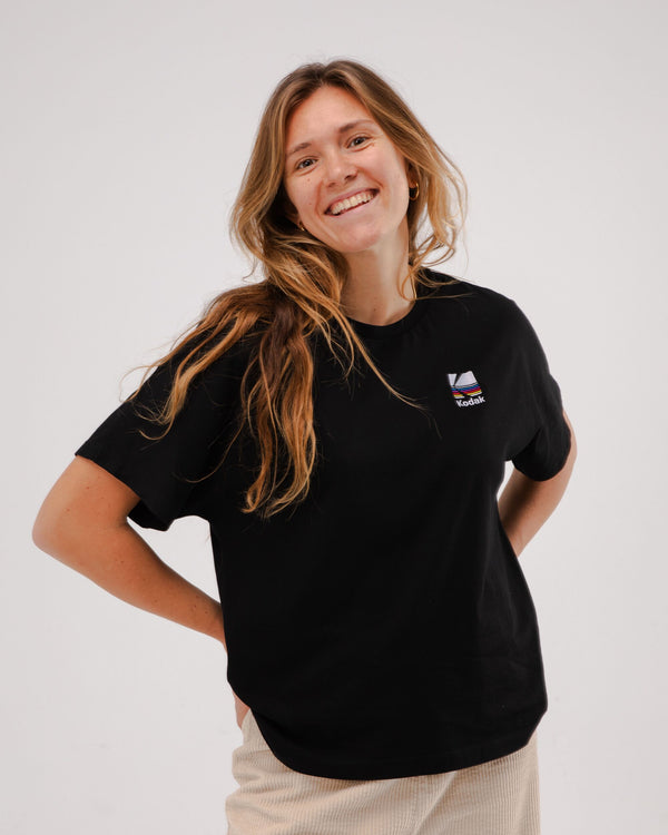 Brava Fabrics Camiseta Oversize Kodak Negra