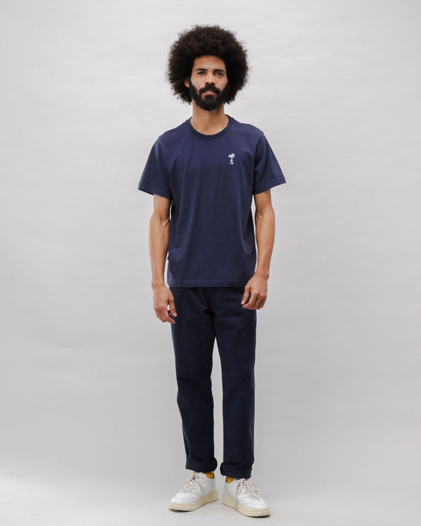 Brava Fabrics Camiseta Peanuts Snoopy Azul