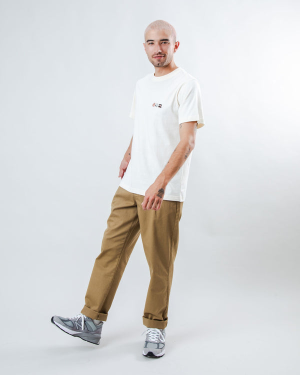 Brava Fabrics Camiseta Peanuts The Gang Ecru