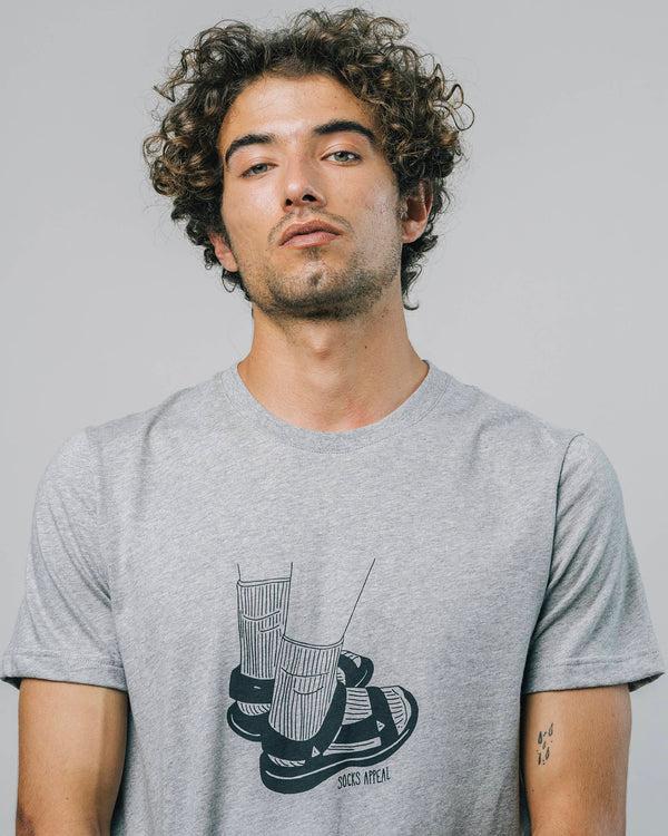 Brava Fabrics Camiseta Socks Appeal Grey