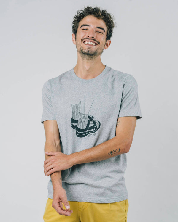 Brava fabrics Camiseta Socks Appeal Grey