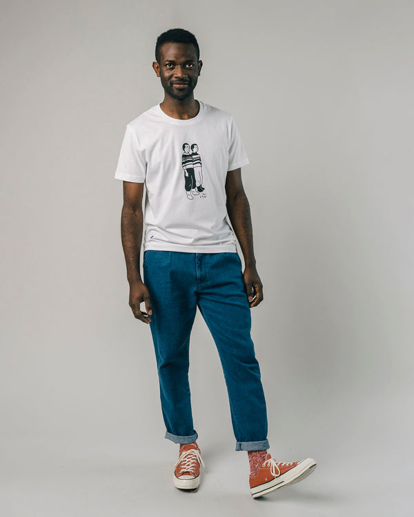 Brava Fabrics Camiseta Twins White