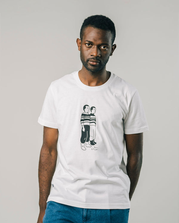 Brava fabrics Camiseta Twins White