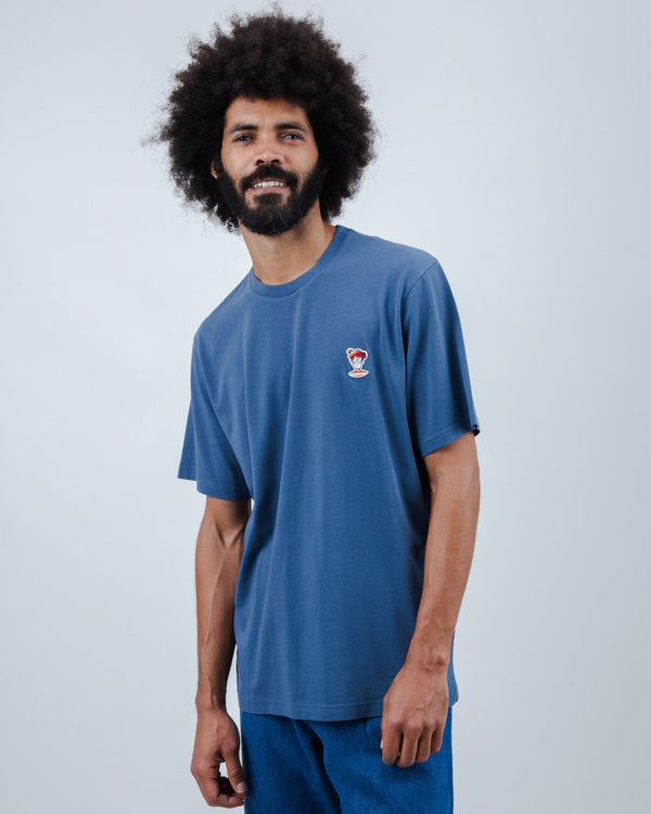 Brava Fabrics Camiseta Where Is Wally Azul