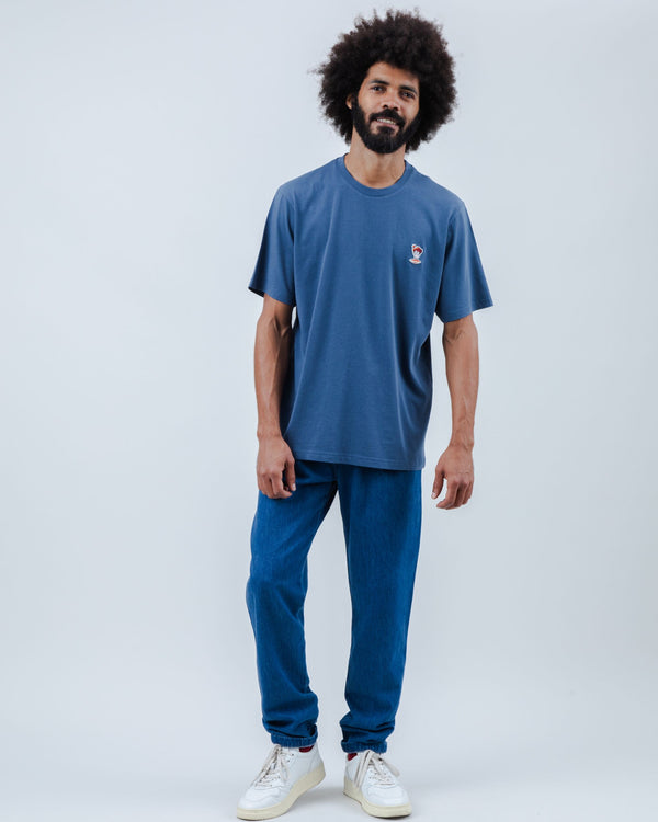 Brava Fabrics Camiseta Where Is Wally Azul