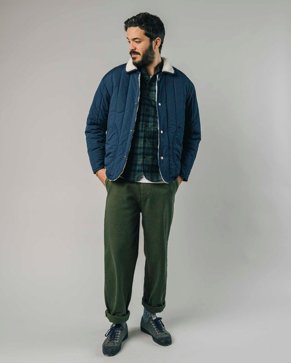 Brava Fabrics Chaqueta Acolchada Navy