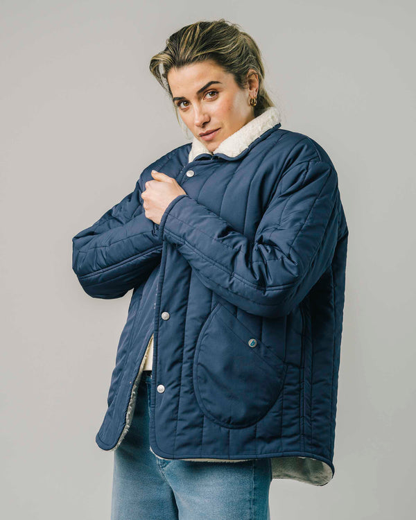Brava Fabrics Chaqueta Acolchada Navy