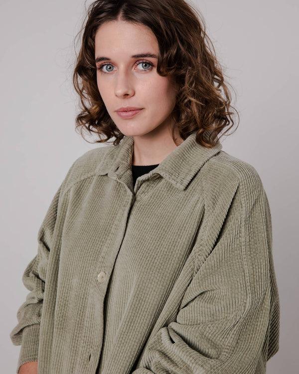 Brava Fabrics Chaqueta De Pana Pale Green