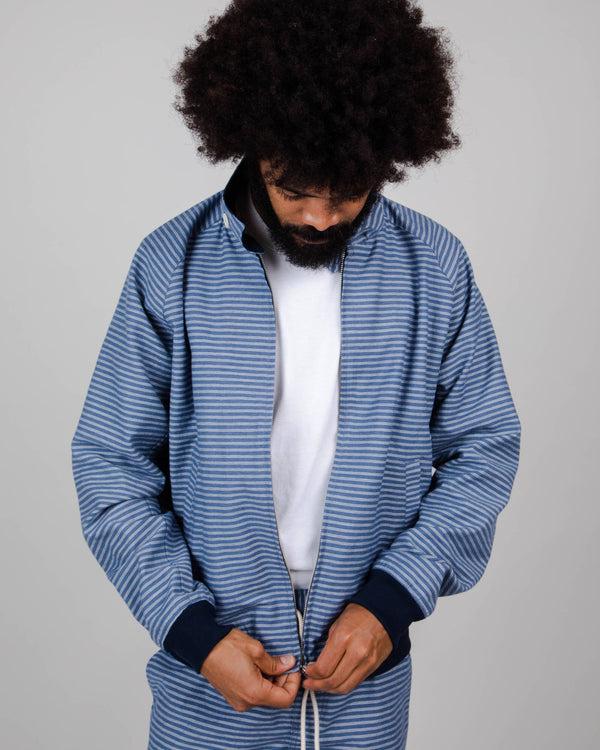 Brava Fabrics Chaqueta Harrington Barre Storm