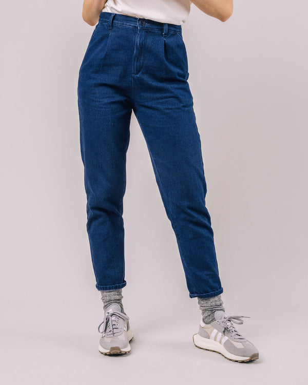 Brava fabrics Chino con Pinzas Denim