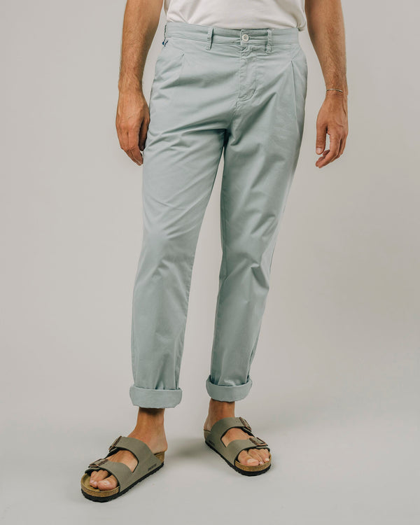 Brava fabrics Chino con Pinzas Mist