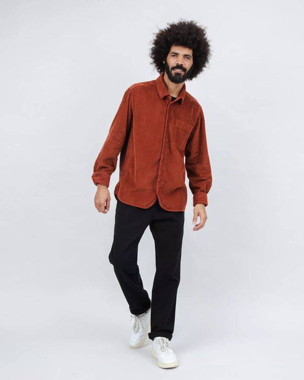 Brava Fabrics Corduroy Overshirt Copper