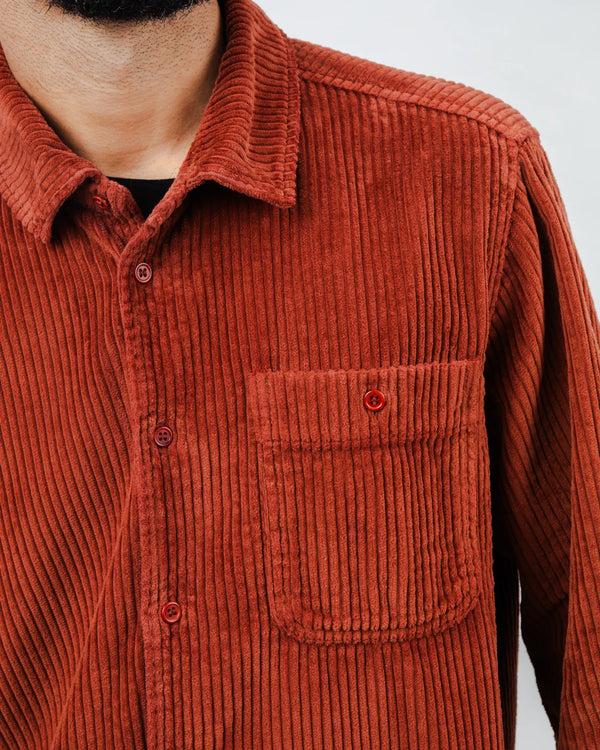 Brava fabrics Corduroy Overshirt Copper