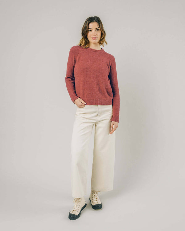 Brava Fabrics Jersey Cropped Cherry