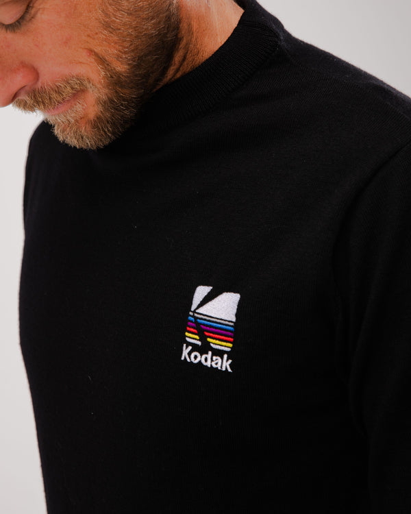 Brava Fabrics Jersey Kodak Logo Black