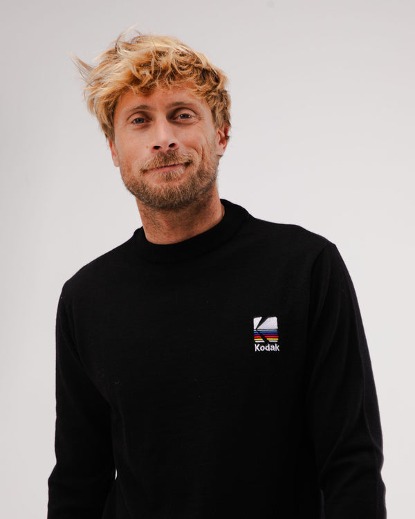 Brava fabrics Jersey Kodak Logo Black