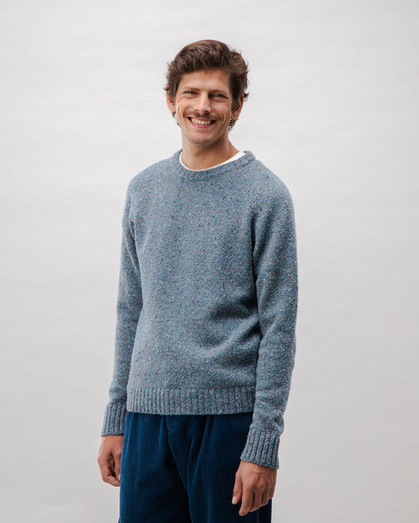 Brava Fabrics Jersey Lana Raglan Puzzle Dark Grey