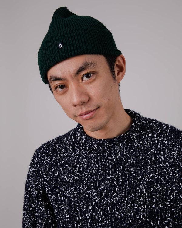 Brava Fabrics Jersey Lana Two Tones Navy