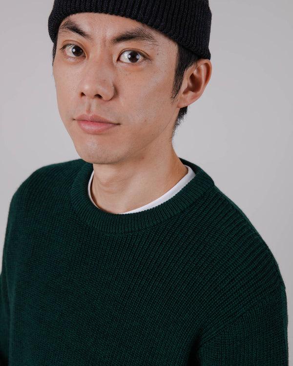 Brava Fabrics Jersey Lana Waterfront Green