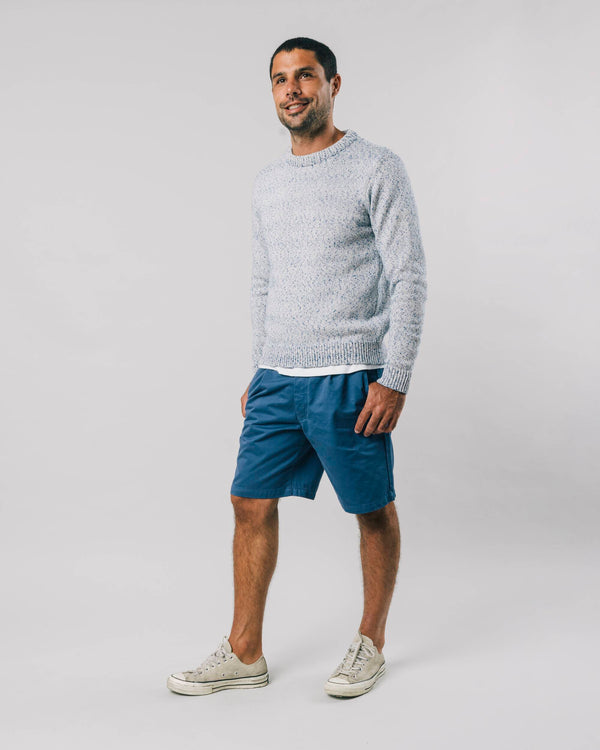 Brava Fabrics Jersey Mouline Blue