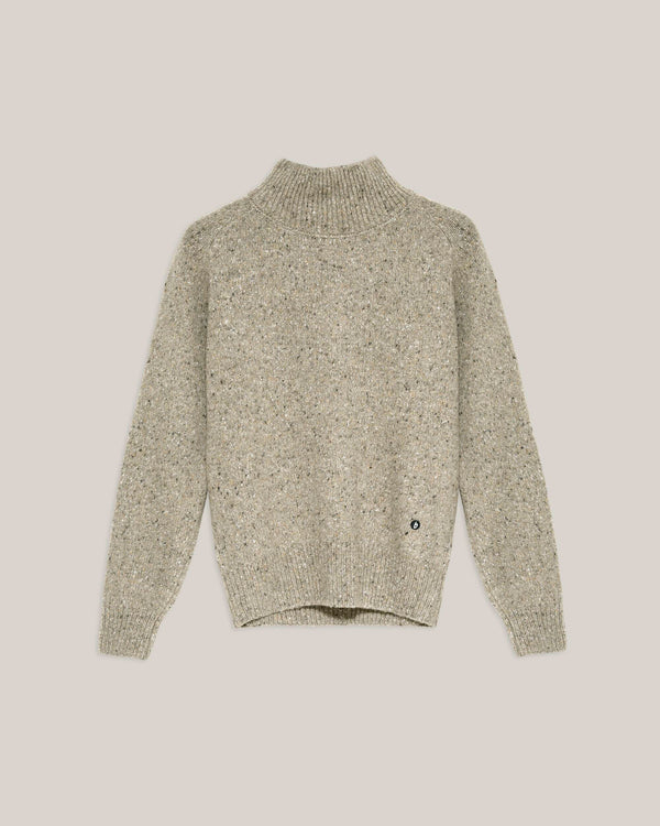 Brava Fabrics Jersey Perkins Neck Ecru