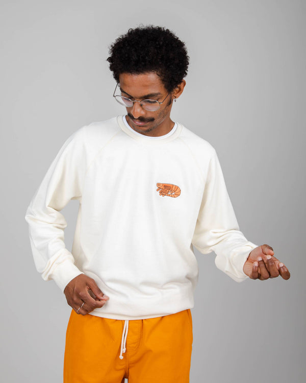 Brava fabrics Juan Diaz Faes Sudadera Gamba Ecru