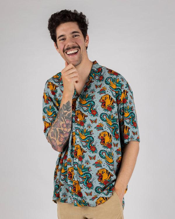 Brava Fabrics Old School Tattoo Aloha