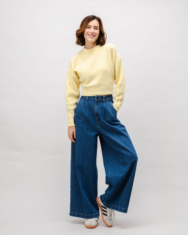 Brava Fabrics Pantalón Ancho Denim