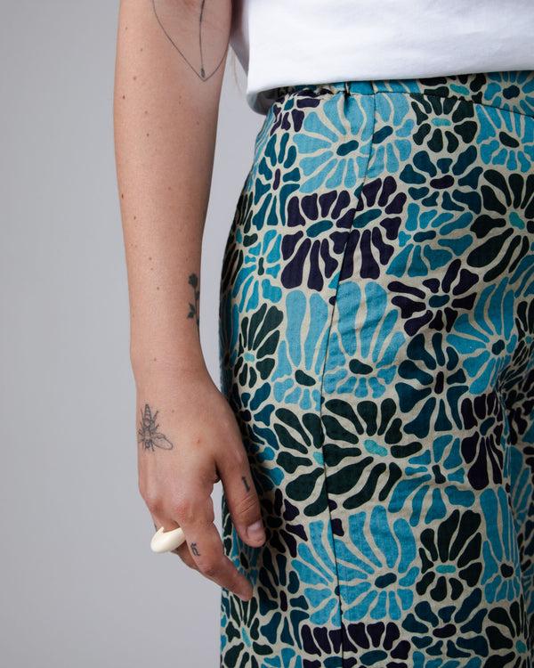 Brava Fabrics Pantalón Ancho Spring Azul