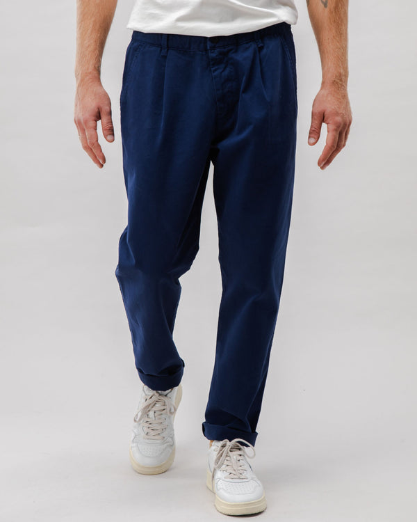 Brava fabrics Pantalón Comfort Chino Algodón Navy
