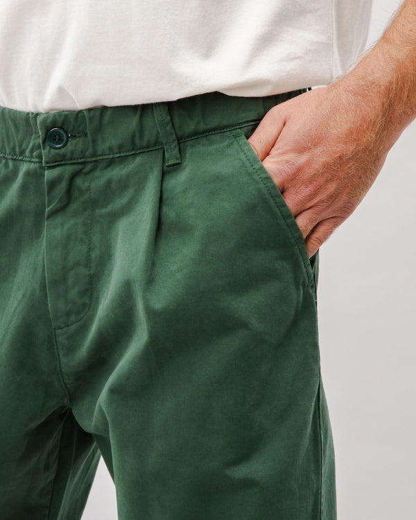 Brava Fabrics Pantalón Comfort Chino Algodón Verde