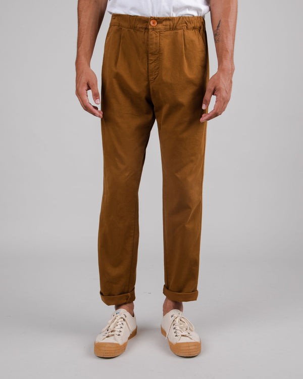 Brava fabrics Pantalón Comfort Chino Marrón