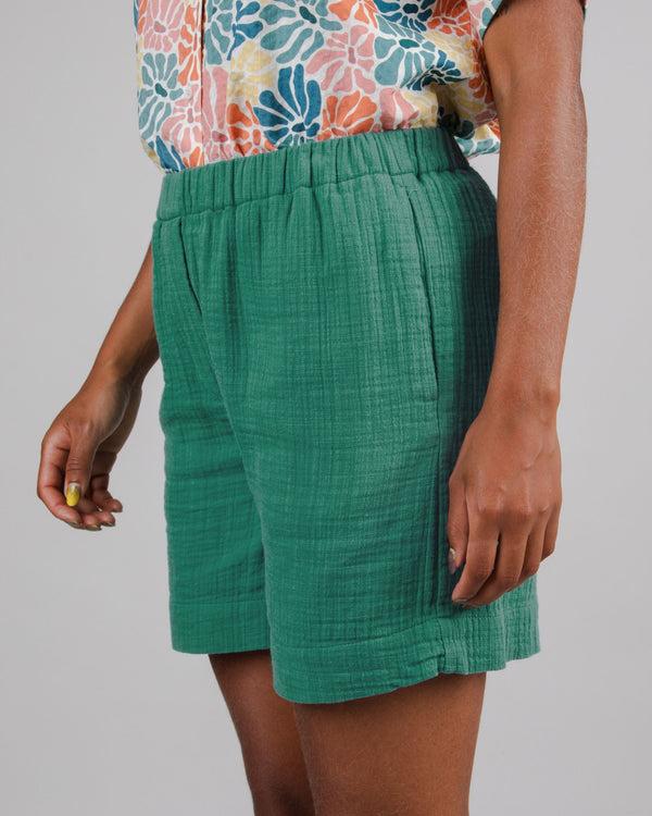 Brava Fabrics Pantalón Corto Bubble Verde