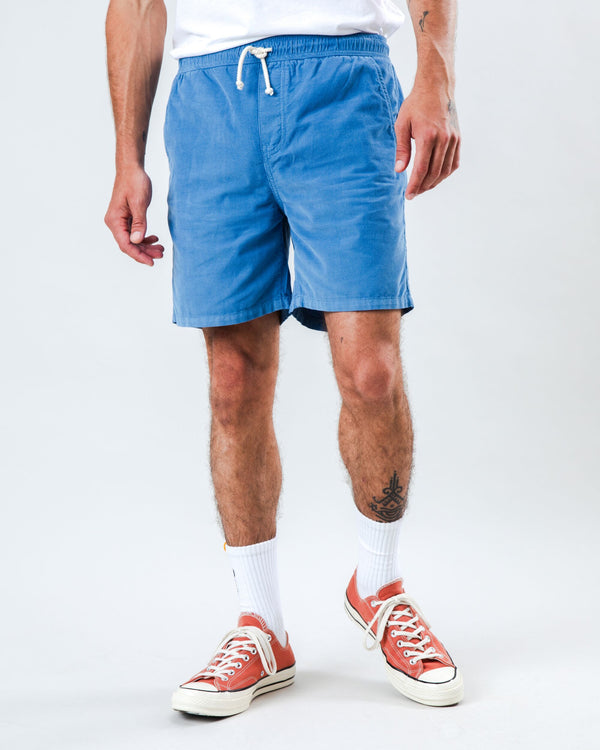 Brava fabrics Pantalón Corto Micro Pana Cloud