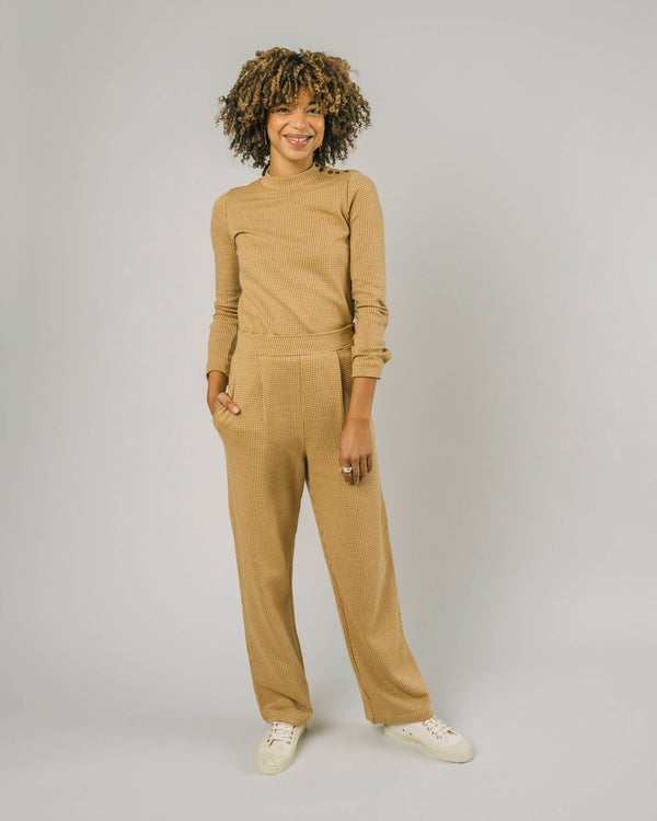 Brava Fabrics Pantalón Oversized Jacquard Pumpkin