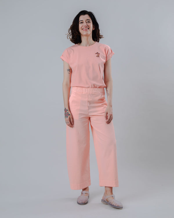 Brava Fabrics Pantalón Ovesize Picnic Rosa