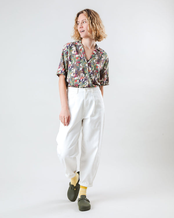 Brava Fabrics Pantalón Pegged Ecru