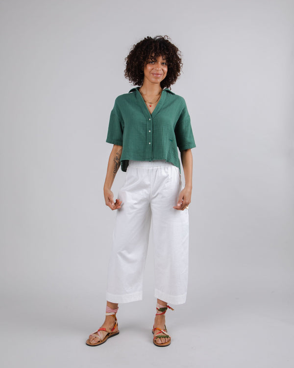 Brava Fabrics Pantalón Picnic Oversized White