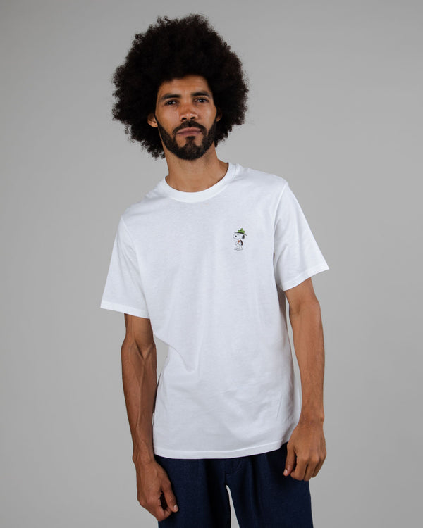Brava Fabrics Peanuts Camiseta Keep Calm White